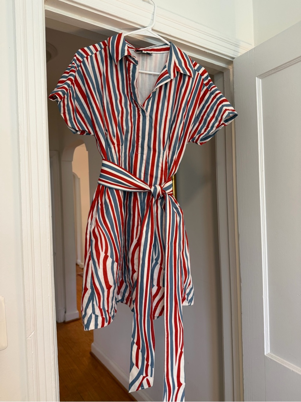 Tuckernuck Americana Stripe Mini Callie Dress - Picture 2 of 7